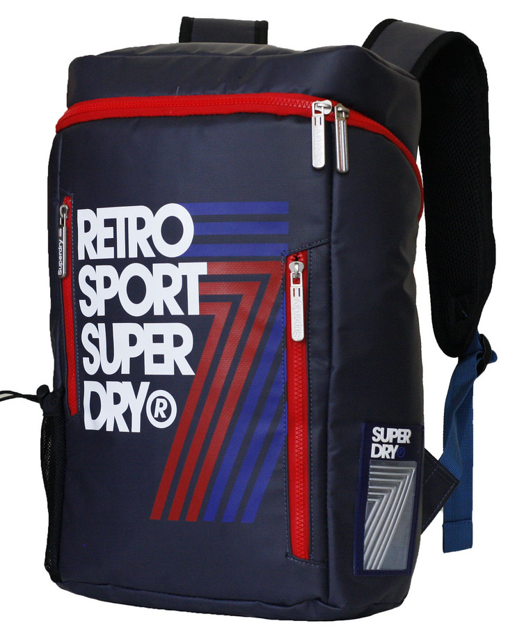 Balo Laptop Superdry Retro Sport Tarpaulin Backpack (Màu Midnight)